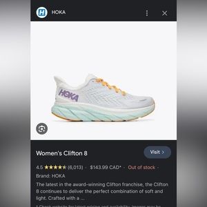 HOKA CLIFTON 8